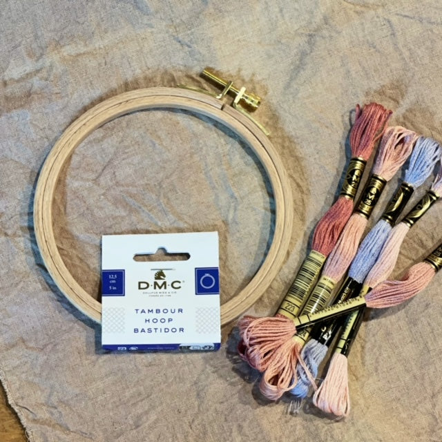 DMC broderiramme rund