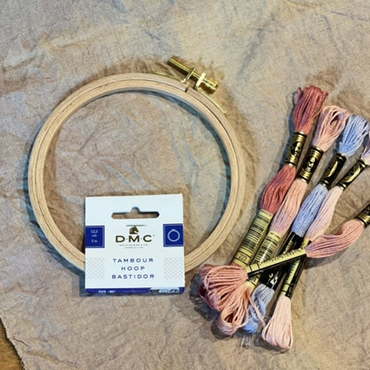 DMC broderiramme rund