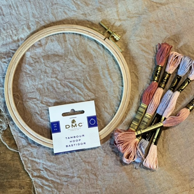 DMC broderiramme rund
