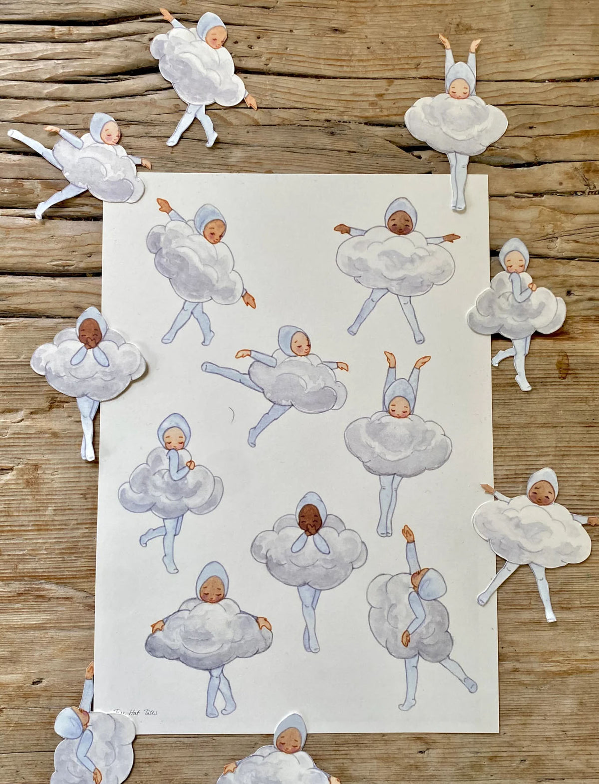 Dansende skybarn