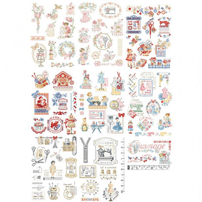 L´Ouvrage (håndarbeidstema) broderimønster