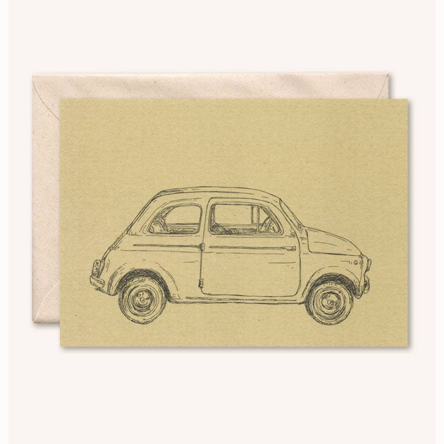 Kort med konvolutt: Fiat