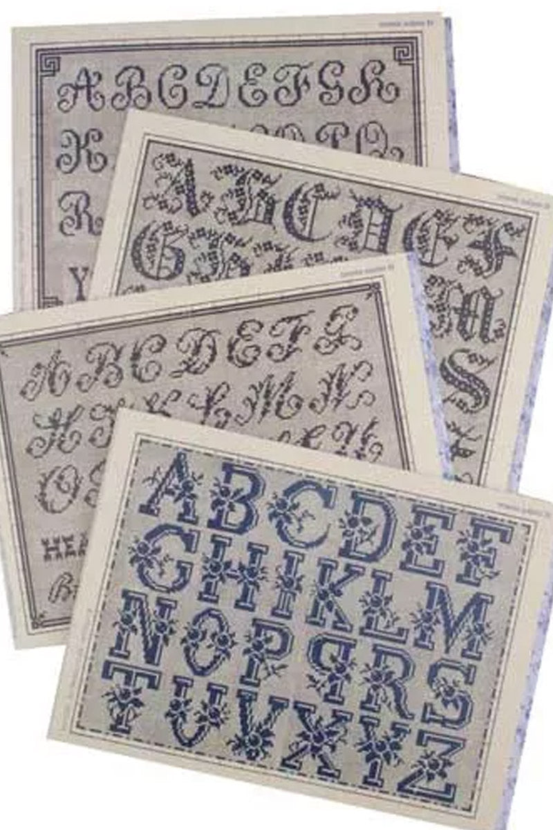 Maison Sajou broderimønstre rosa serie