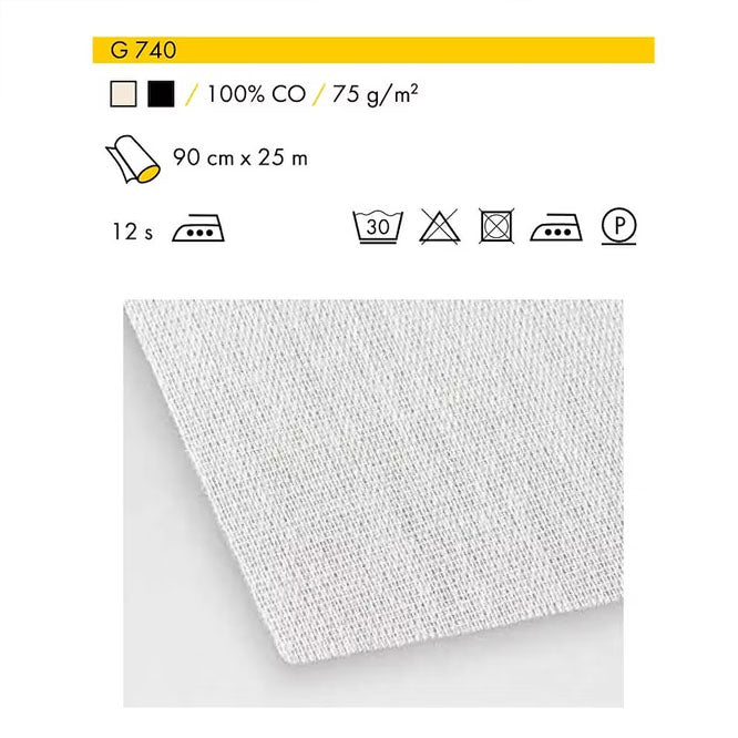 Stabilisatorstoff Vlieseline (Fusible Interfacing) G740