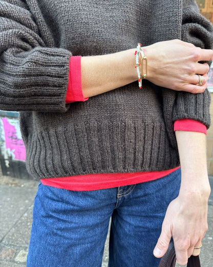 PetiteKnit Hannah Sweater O-neck dame