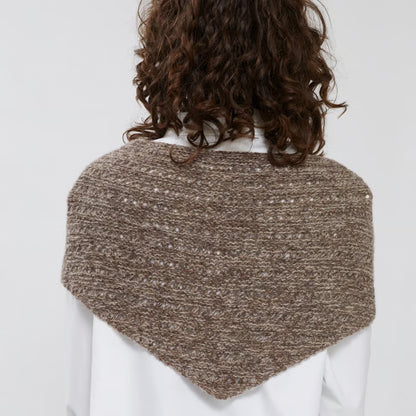 Heia struktursjal i Lamull og Alpaca Silk, eller Finull*