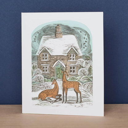 Christmas Cottage (Kort m. konvolutt)