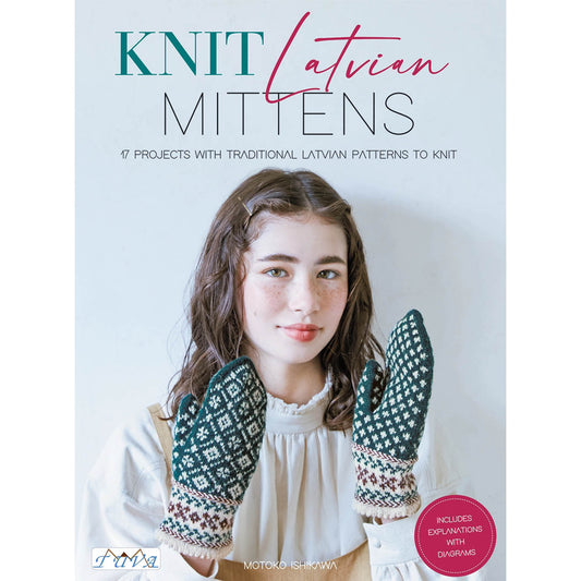 Knit Latvian Mittens (Ishakawa)