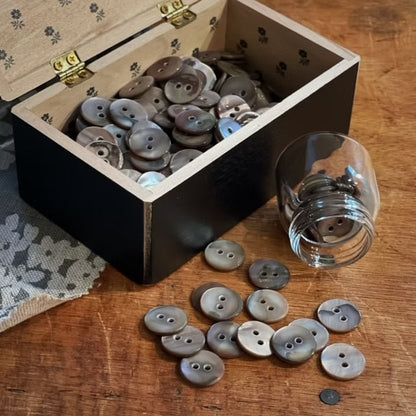 Perlemorknapper 30 stk