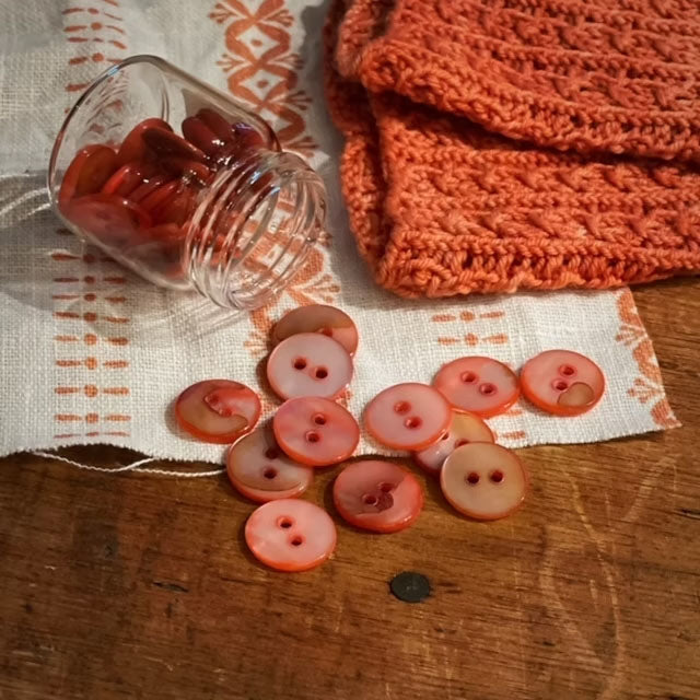 Perlemorknapper 30 stk