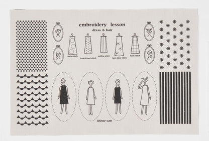 100 Ladies charms (m. broderitråd/fyll)