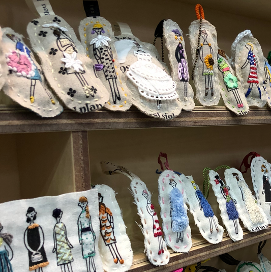 100 Ladies minisett (m. broderitråd)