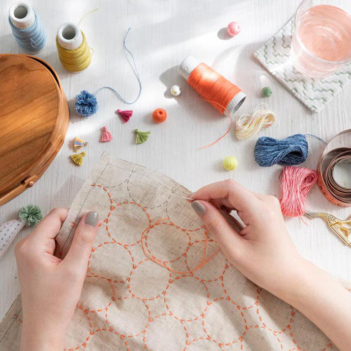 Sashiko broderistoff