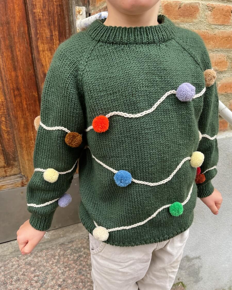 PetiteKnit Let´s Christmas Sweater 1-14 år