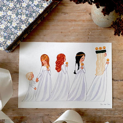 Lucia-tog