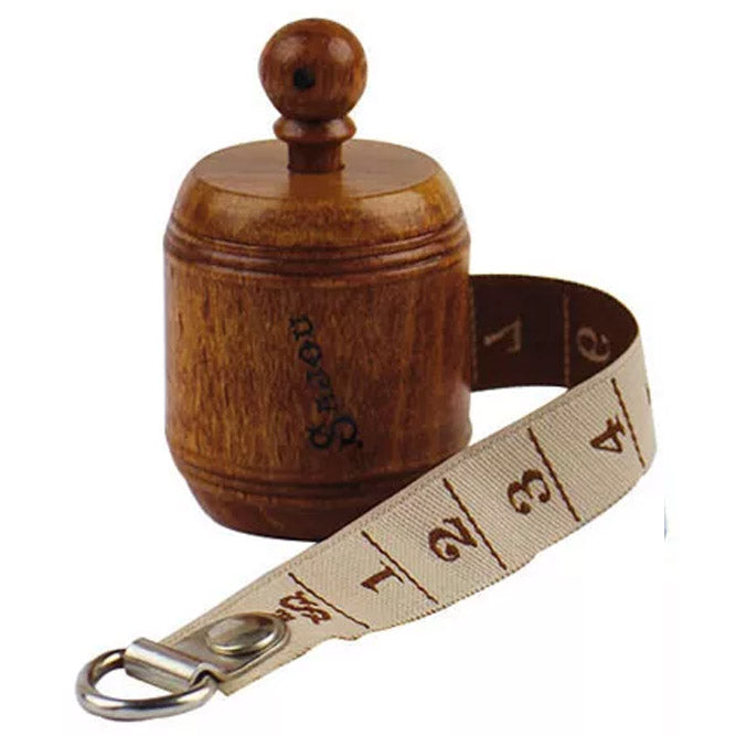 Maison Sajou målebånd i tre-etui
