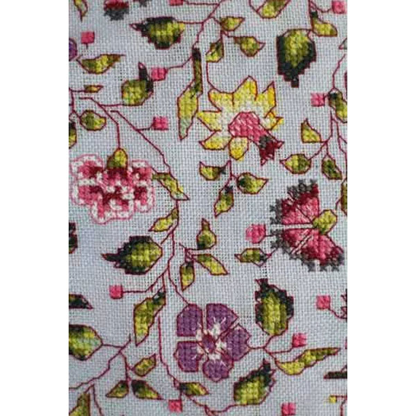 Indienne Bangalore Sajou Blue (broderimønster)