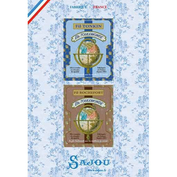 Maison Sajou Fil Tonkin fargekart