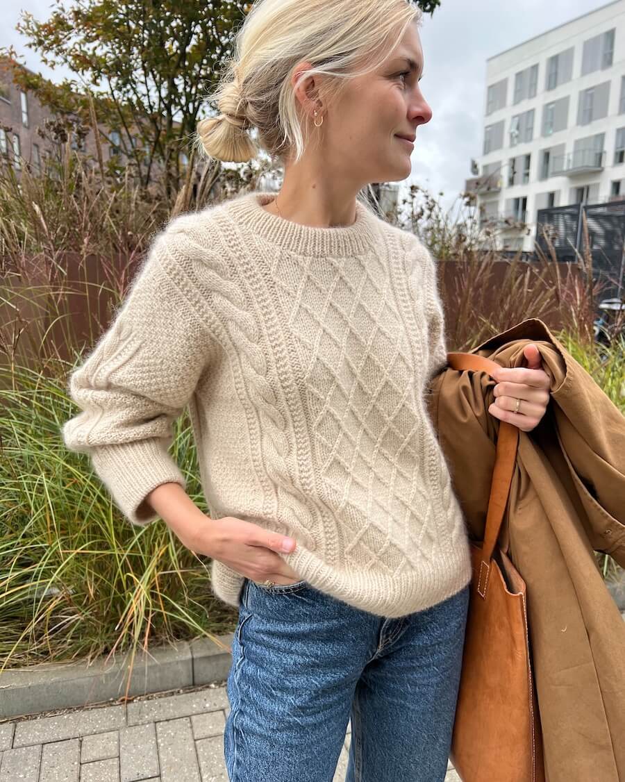 PetiteKnit Moby Sweater dame