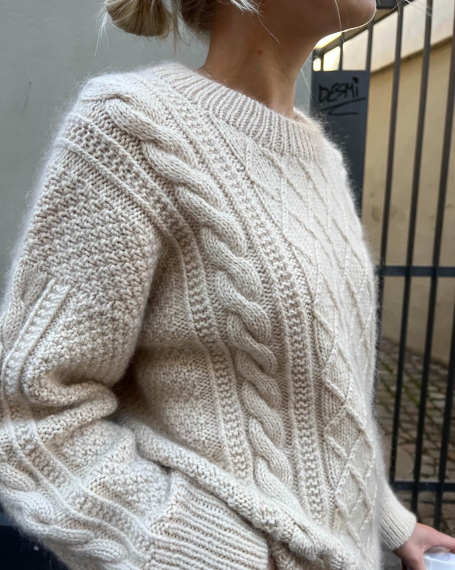 PetiteKnit Moby Sweater dame