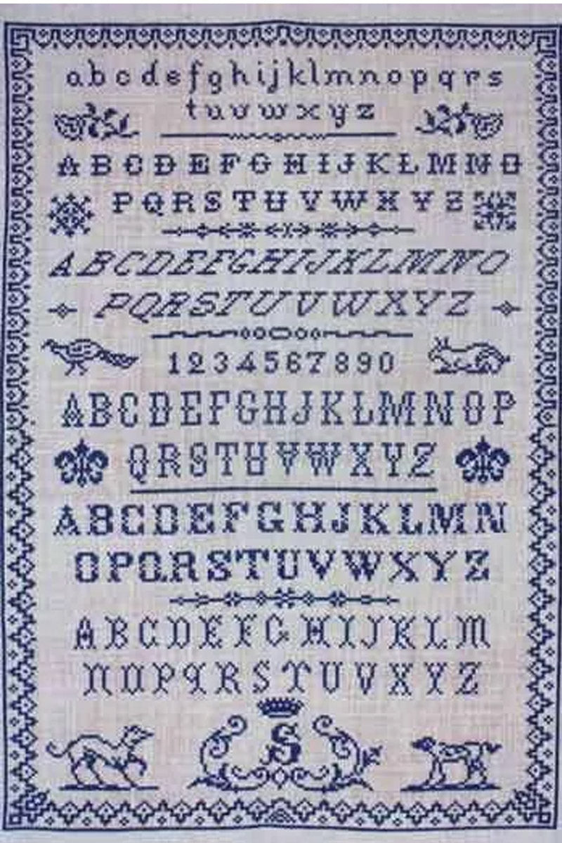 Maison Sajou Vintage Samplers