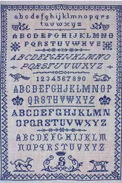 Maison Sajou Vintage Samplers