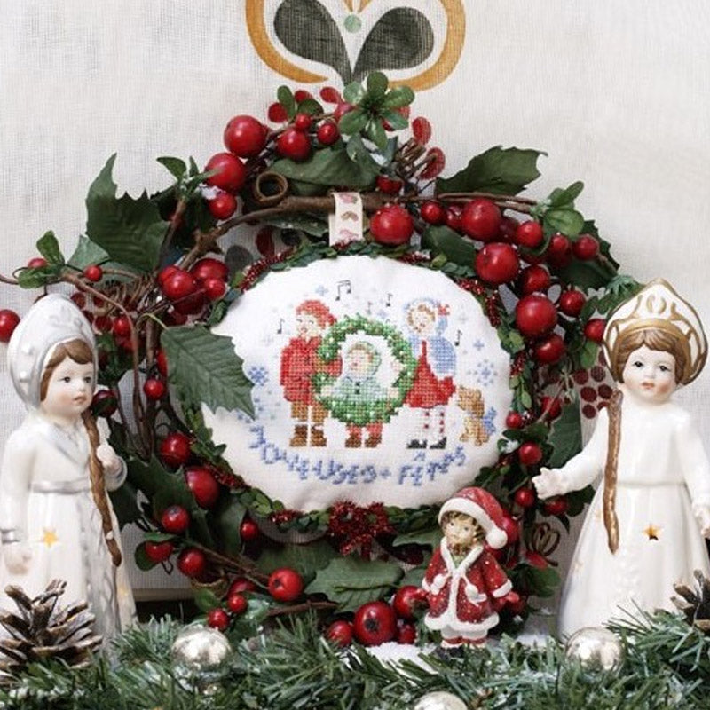 Histoire de Noël No 1 (julemotiver) broderimønster