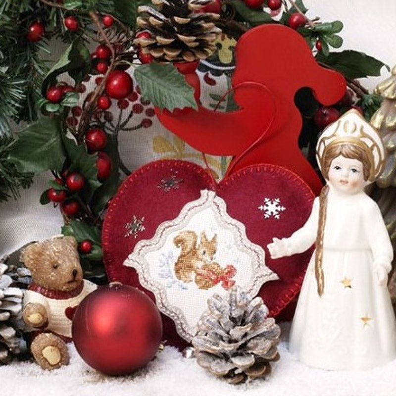 Histoire de Noël No 1 (julemotiver) broderimønster