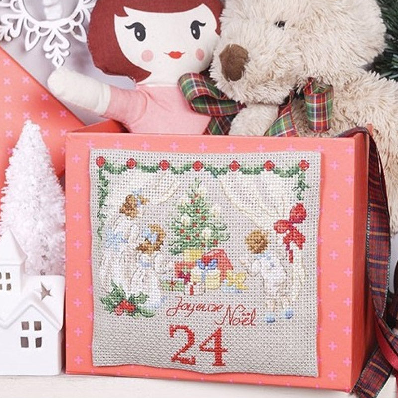 Le Calendrier de l’Avent No 1 (adventskalender) broderimønster