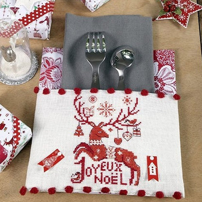 Histoire de Noël No 2 (julemotiver) broderimønster