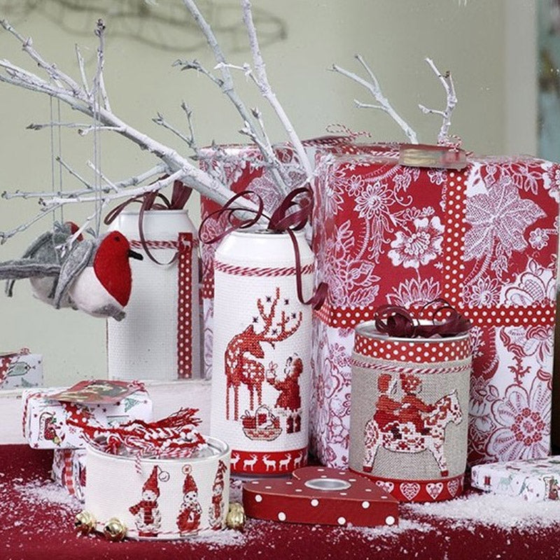 Histoire de Noël No 2 (julemotiver) broderimønster