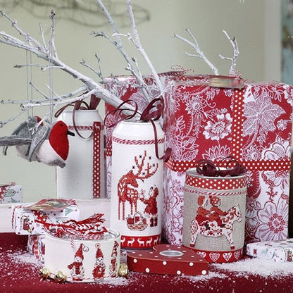 Histoire de Noël No 2 (julemotiver) broderimønster