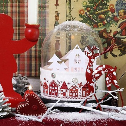 Histoire de Noël No 2 (julemotiver) broderimønster
