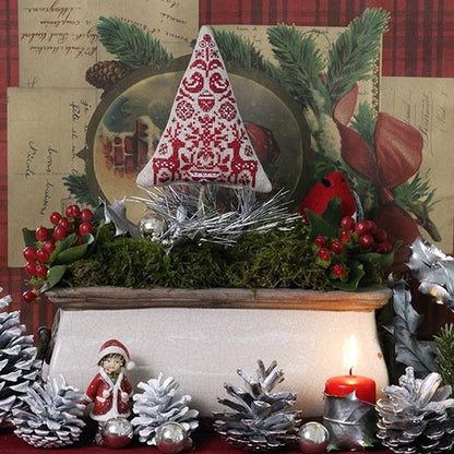 Histoire de Noël No 2 (julemotiver) broderimønster