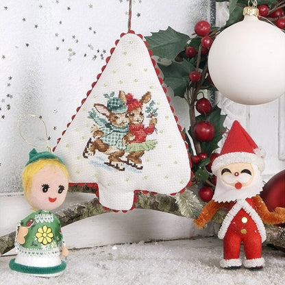 Histoire de Noël No 3 Vintage (gammeldags jul) broderimønster