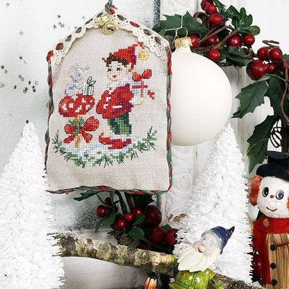 Histoire de Noël No 3 Vintage (gammeldags jul) broderimønster