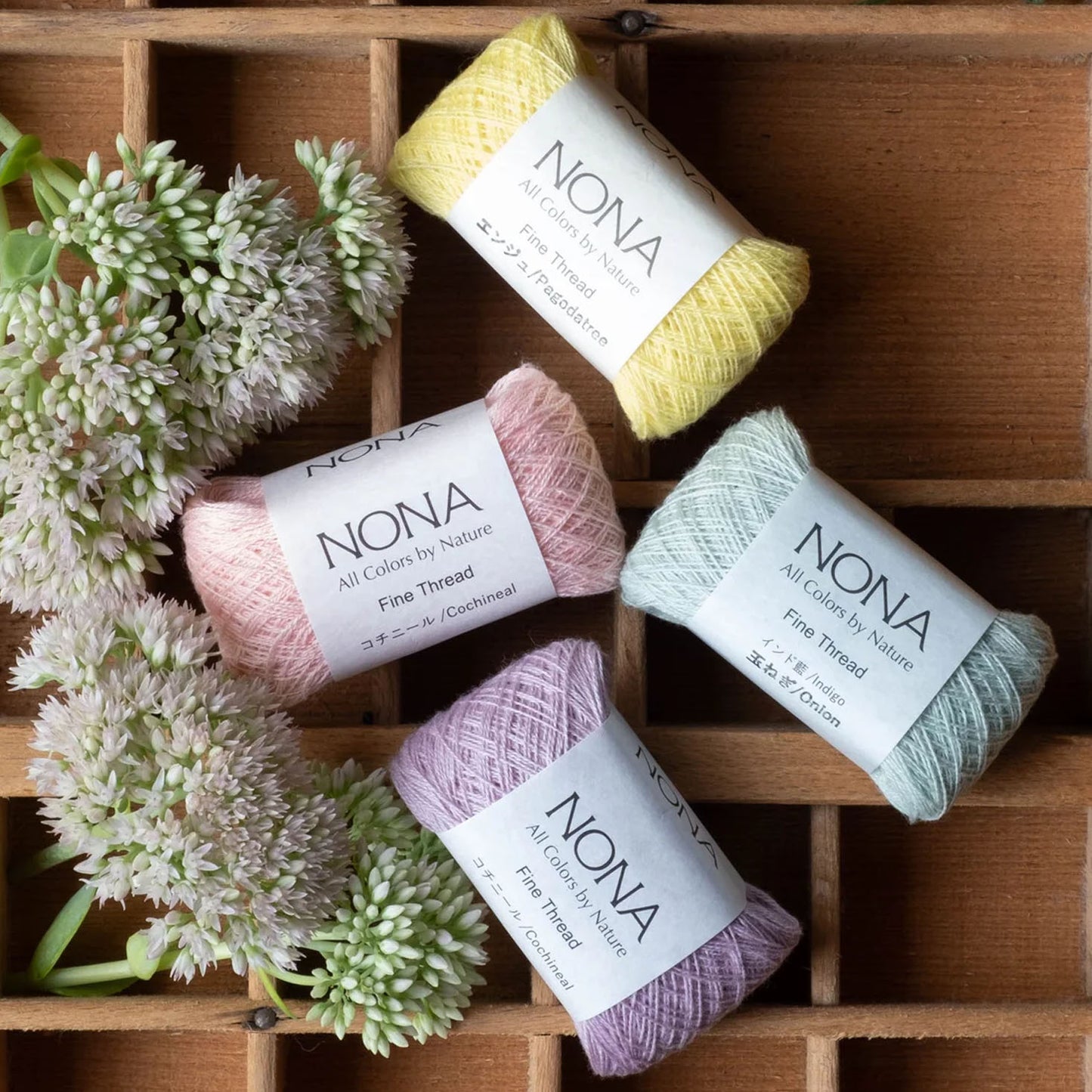 Nona Fine Thread fargesett