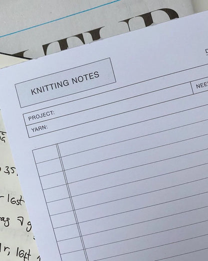 PetiteKnit Notatblokk linjer A5