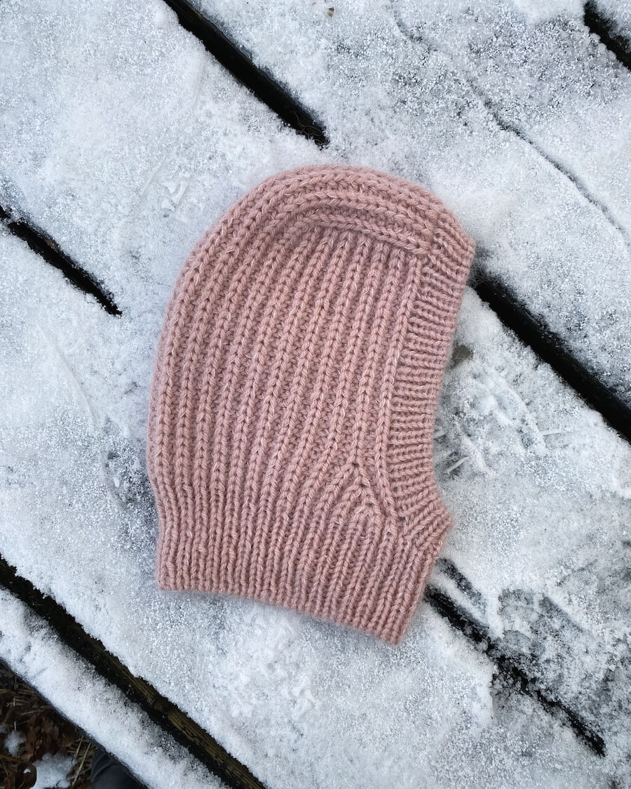 PetiteKnit November Balaclava 0-7 år