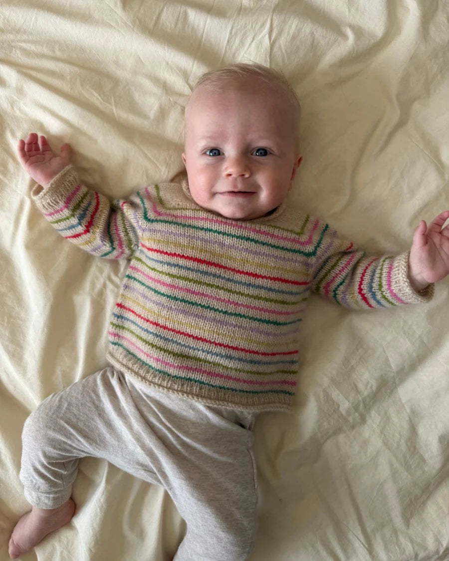 PetiteKnit Frankie Sweater 0-12 mnd