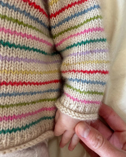 PetiteKnit Frankie Sweater 0-12 mnd