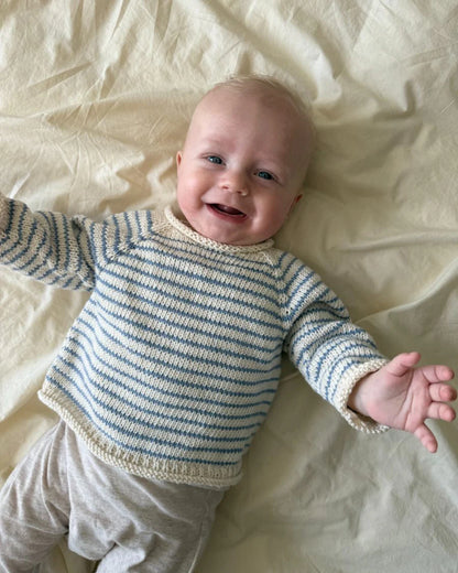 PetiteKnit Frankie Sweater 0-12 mnd