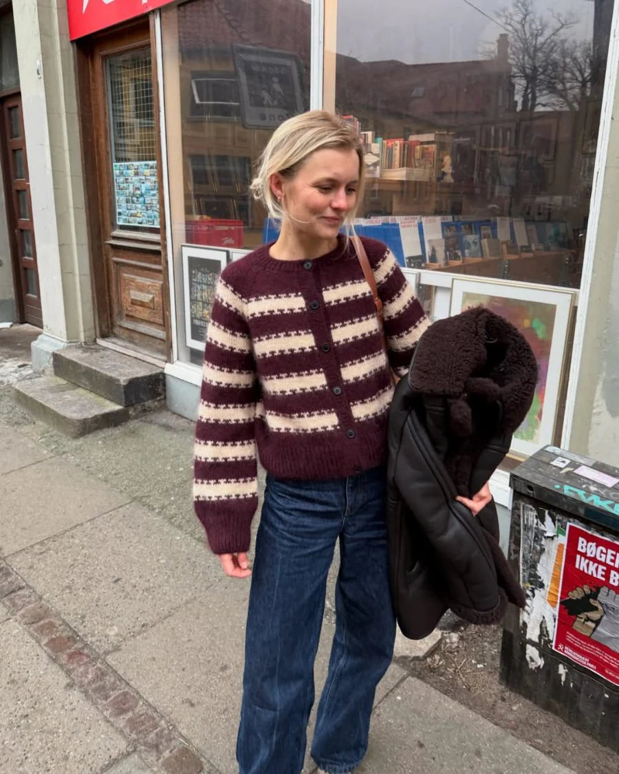 PetiteKnit Key Cardigan dame