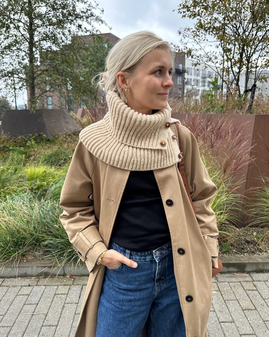 PetiteKnit November Neck liten/stor