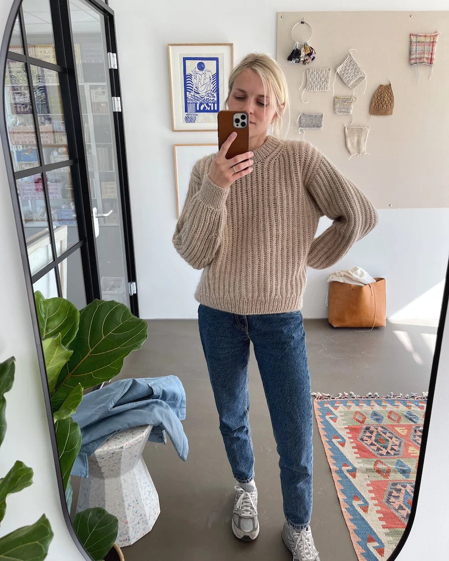 PetiteKnit September Sweater dame