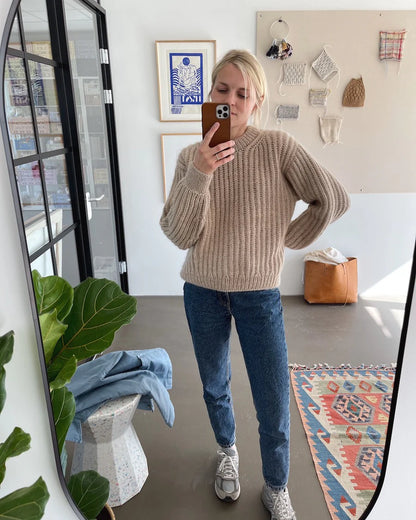 PetiteKnit September Sweater dame