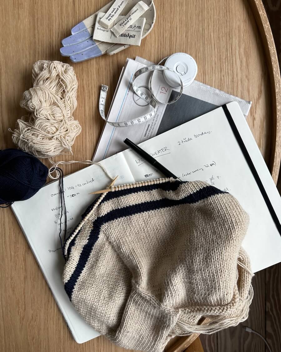 PetiteKnit målebånd