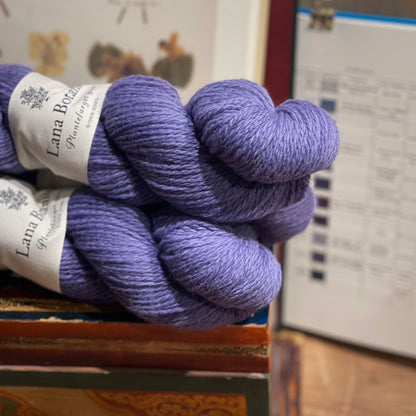 Plantefarget garn: Corriedale 50 g