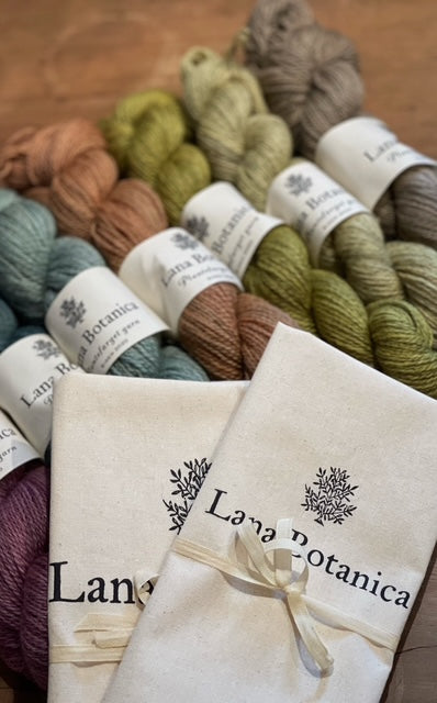 Plantefarget garn: Gotlandsull / Corriedale 50 g