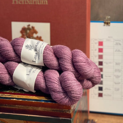 Plantefarget garn: Gotlandsull / Corriedale 50 g